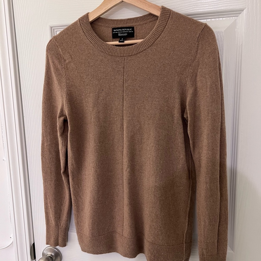Banana republic Brown Merino Wool sweater